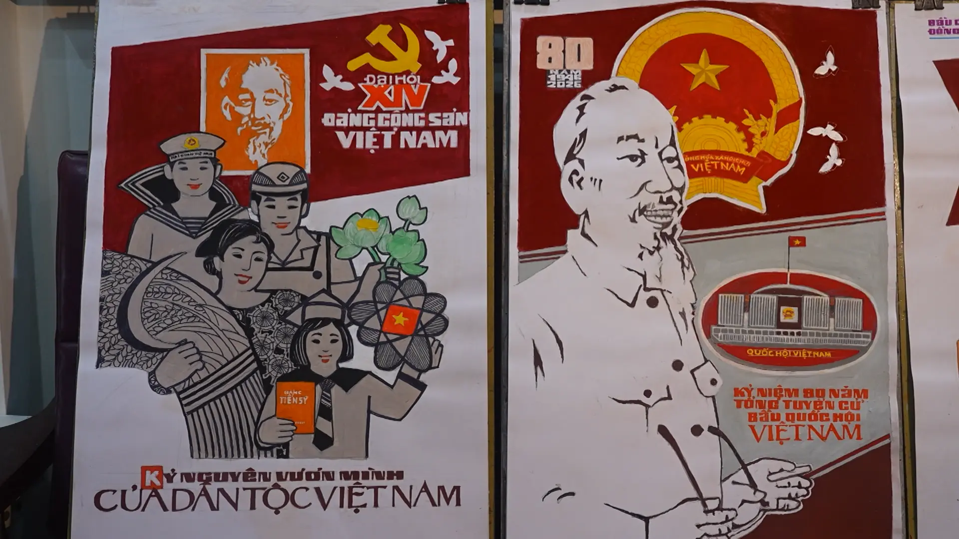 Sức sống của những bức tranh cổ động